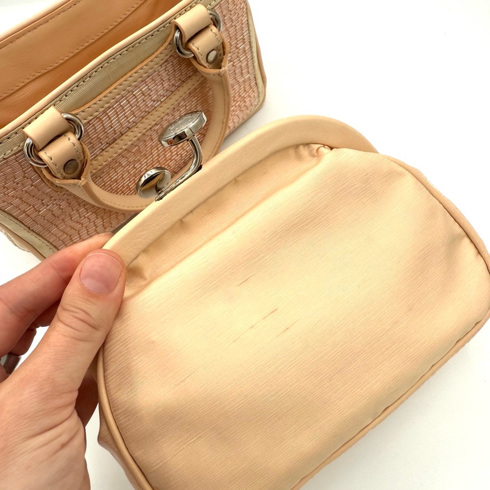 Celine Pink Beaded Micro Boogie Bag - Picture 12 of 16